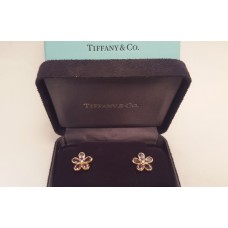 SOLD  TIFFANY "SPARKLERS" AMETHYST & DIAMOND EARRINGS