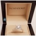 SOLD  18ct WHITE GOLD "HEARTS ON FIRE" DIAMOND RING