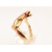 SOLD  18ct GOLD SNAKE RING