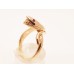 SOLD  18ct GOLD SNAKE RING